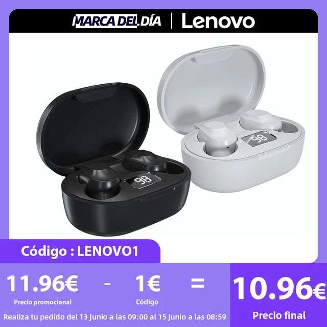 Lenovo Auriculares inalámbricos XT91, TWS con Bluetooth - ENVÍO DESDE ESPAÑA - DÍA 20 10 AM
