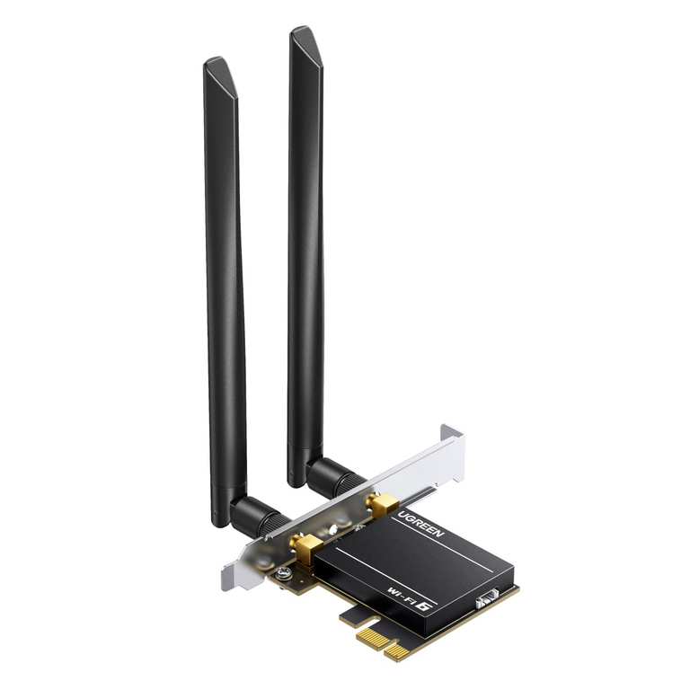 Imagen de Tarjeta PCIe WiFi 6 AX1800 con Blu