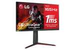 LG 27GP850-B - Monitor Gaming UltraGear 27 pulgadas, Panel IPS, 165Hz, 1 ms