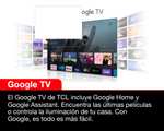 TCL QLED 50C639 - Smart TV 50" con 4K HDR Pro, Google TV, HDMI 2.1