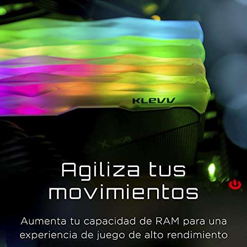 KLEVV CRAS X RGB Kit de 16GB (8GB x2) 3200MHz DDR4-RAM XMP 2.0