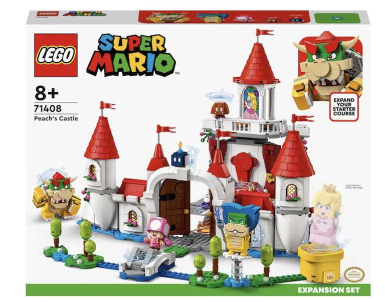 LEGO Super Mario 71408 - Expansión: Castillo de Peach - También en LTC