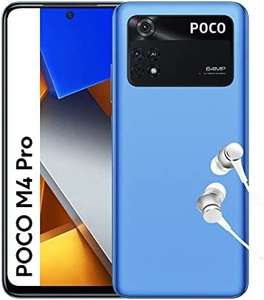 POCO M4 Pro Smartphone 6+128GB, Pantalla de 6.43" 90Hz AMOLED DotDisplay, Triple Cámara de 64MP, 5000mAh
