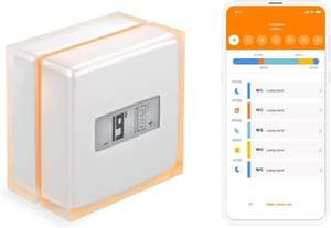 NETATMO Termostato inteligente y conectado, WiFi, controla la calefacción de forma remota mediante la aplicación