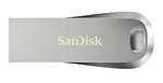 SanDisk Ultra Luxe, Memoria flash USB 3.1 de 256 GB y hasta 150 MB/s de Velocidad, Color Plata.