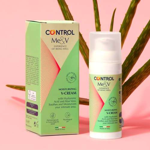 Control Me&V Fresh Mix - Caja compuesto de crema protectora, spray calmante y crema hidratante íntima