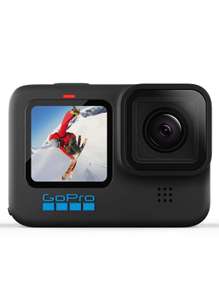 GoPro HERO10 Black - Cámara de acción con LCD frontal y pantallas traseras táctiles, video 5.3K UHD, fotos de 23MP, 1080p, estabilización