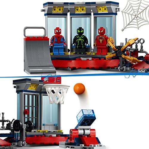 LEGO 7615 Marvel Spider-Man Ataque a la Guarida Arácnida