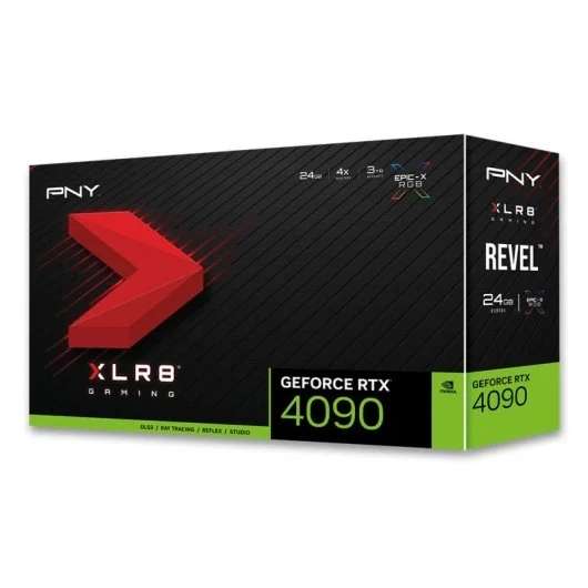PNY GeForce RTX 4090 XLR8 Gaming REVEL Edition DLSS 3 24GB GDDR6X