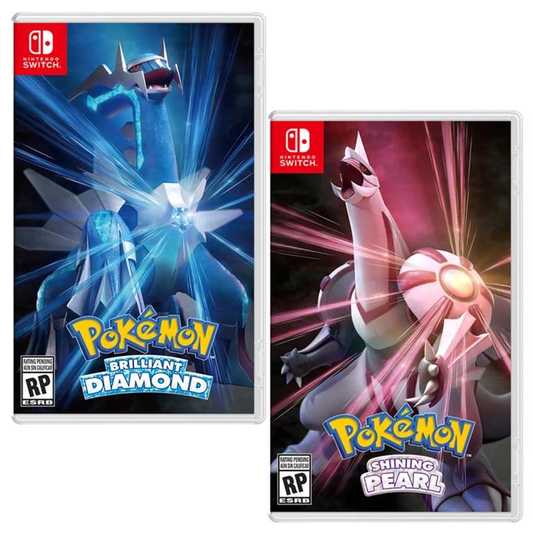 Pokémon Switch Perla o Diamante solo 23€