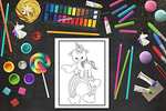 Libro de colorear para niños 1-3 años