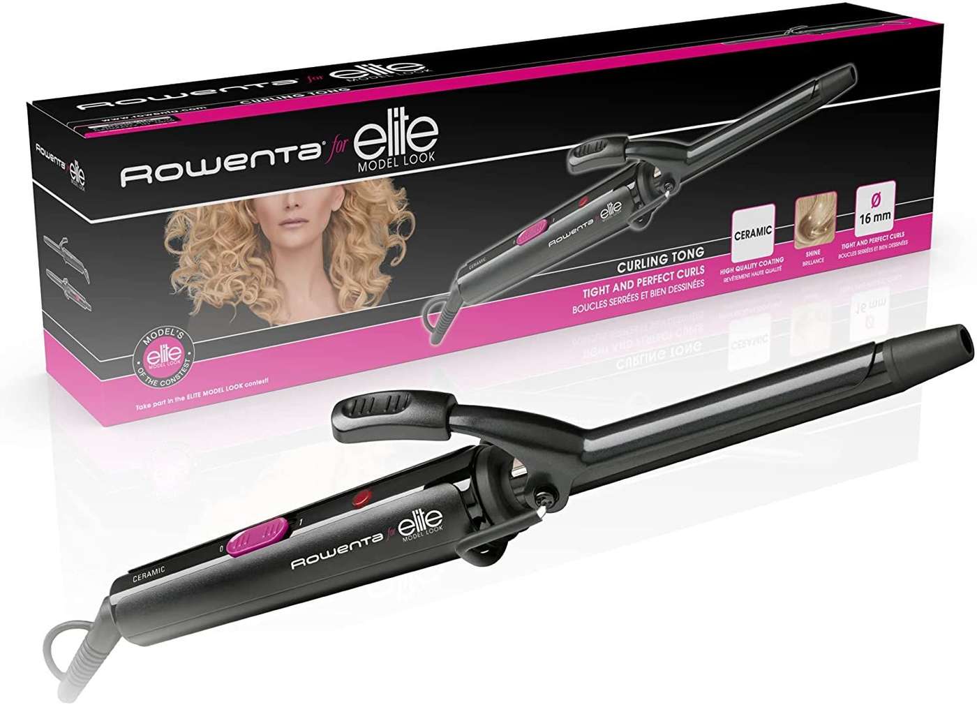 Rowenta Elite CF2112F0 - Moldeador rizador de cabello » Chollometro