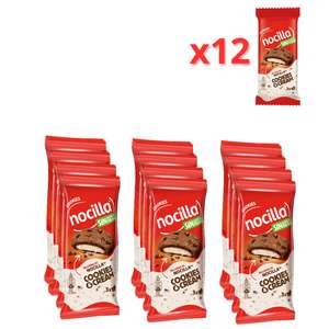 Pack 12 paquetes de galletas de Nocilla