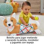 Fisher-Price Cojín Cachorro 3 en 1 Peluche sensorial con Accesorios, Juguete para bebé recién Nacido