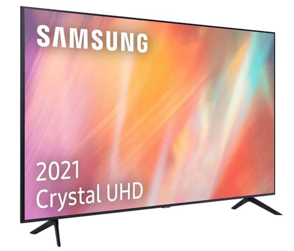 SAMSUNG TV LED 55" - Samsung UE55AU7175UXXC, UHD 4K, Crystal UHD, Smart TV, HDR10+, Tizen, Dolby Digital Plus, Titan Gray