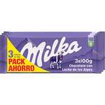 15 Milka Tableta de Chocolate con Leche de los Alpes Pack Ahorro. 5x 3 x 100g [0'69€/ud]