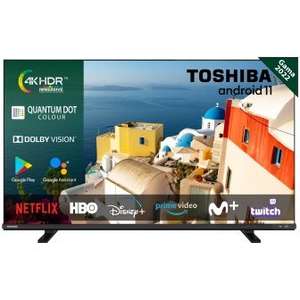 TV QDOT 127 cm (50") Toshiba 50QA4C63DG, 4K UHD, Smart TV + REGALO SOPORTE