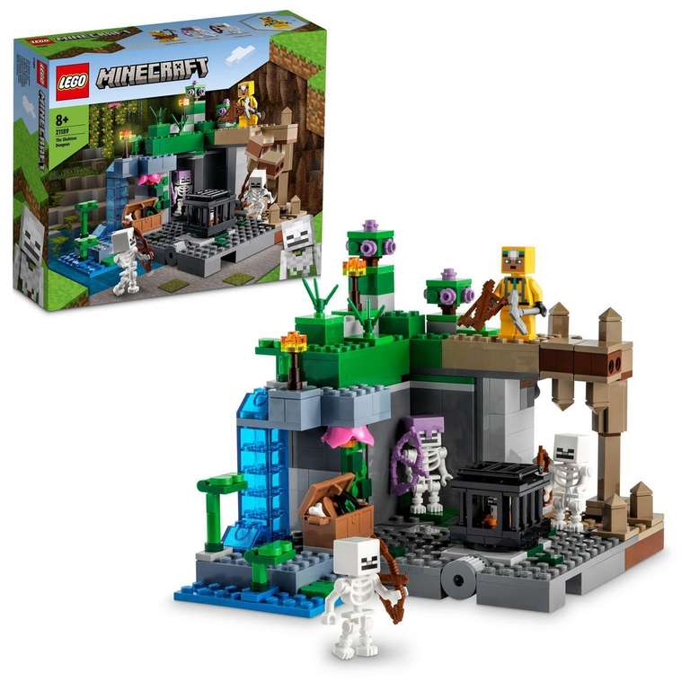 Kit de construcción LEGO Minecraft 21189 La Mazmorra del Esqueleto; (364 piezas) [NUEVO USUARIO 13.79€]
