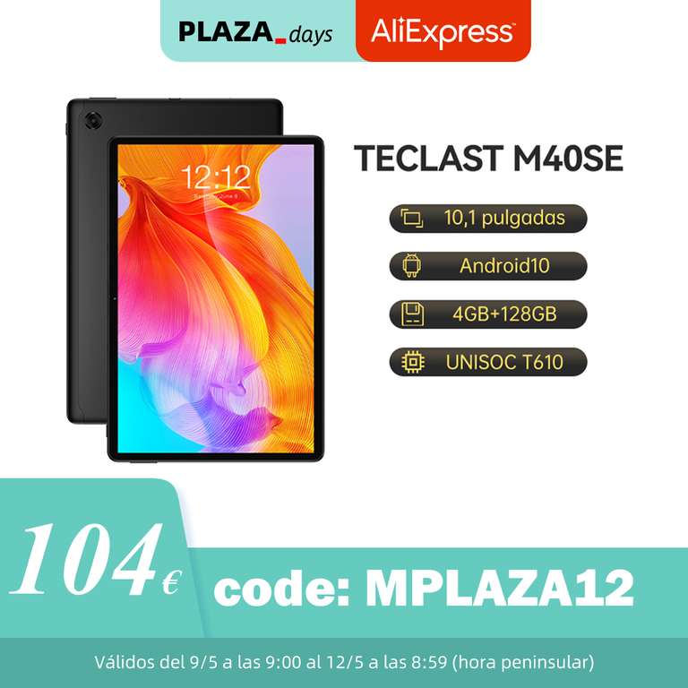Teclast M40SE | Global 4GB 128GB (Desde España).