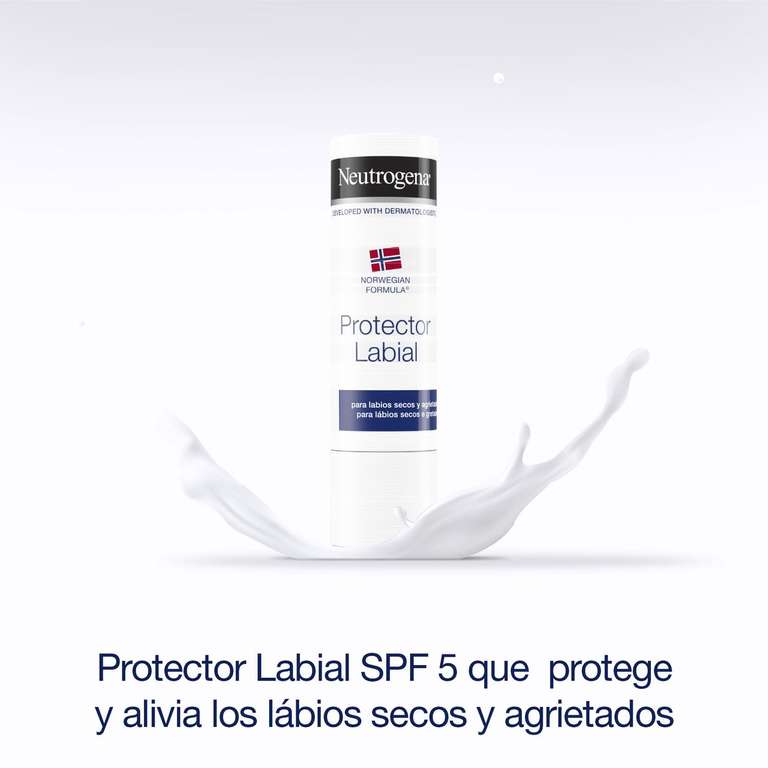 Protector labial NEUTROGENA para labios secos y agrietados