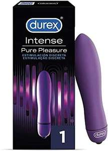 Durex Vibrador Mini Intense Orgasmic Pure Pleasure, Dildo Consolador Clítoris Mujer (9 cm)