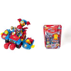 SUPERTHINGS Balloon Boxer – Gran vehículo con Dos vehículos. SuperThings y 1 Kazoom Kid Exclusivo. + Kazoom Kids