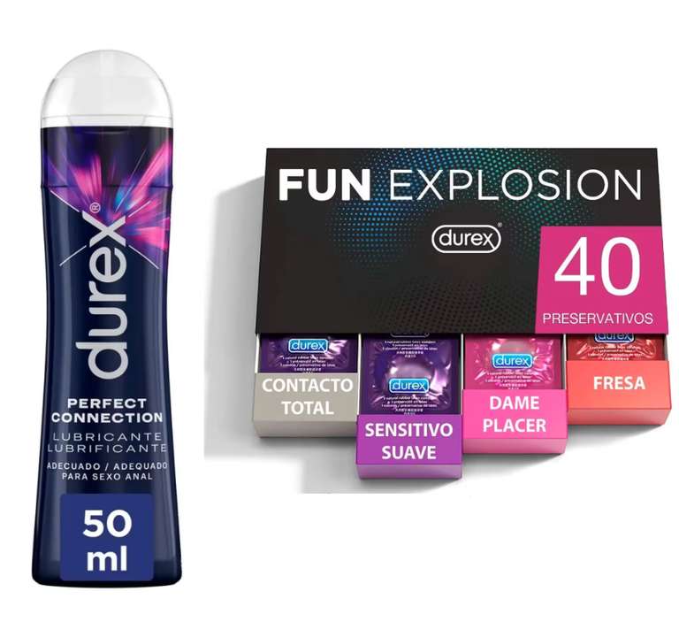 Durex Fun Explosion + Lubricante 50ml