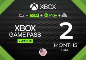 2 meses de XBOX Game Pass Ultimate - VPN EE.UU. - (cuentas nuevas)