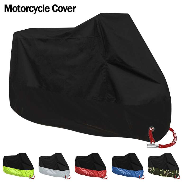 Funda Impermeable con Protección UV para Motocicleta ( desde 7,53€) (varios colores y medidas)