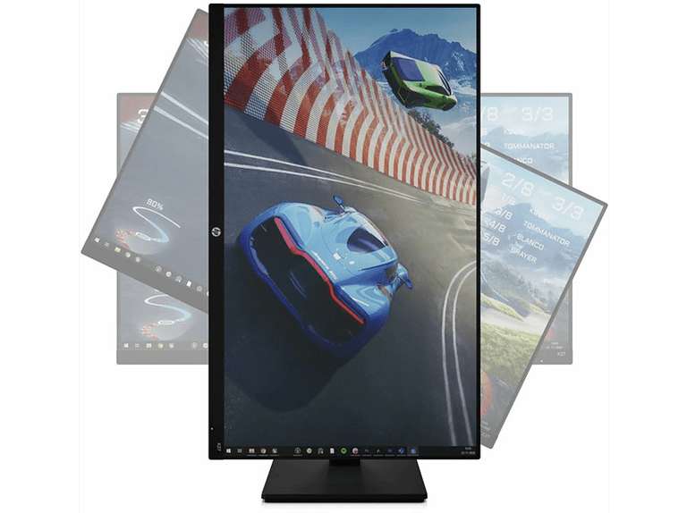 Monitor gaming - HP X27q, 27" QHD,IPS, 1 ms, 165 Hz, 1 HDMI 2.0, 1 entrada DisplayPort 1.4, Negro, 2V7U5AA (199 € con truco Newsletter)