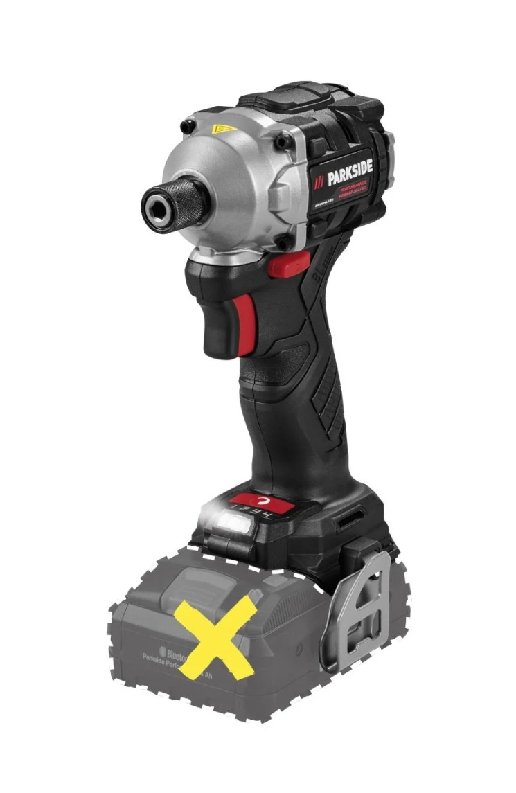 Atornilladora de impacto recargable 20 V