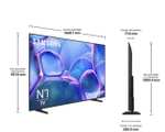 TV LED 75" Samsung Crystal TU75U7025F 4K UHD Smart TV