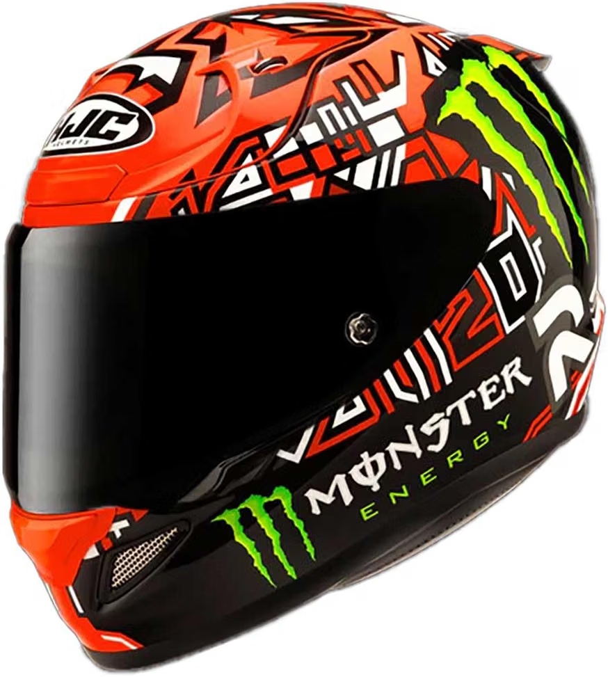 HJC, Casco Moto Integral RPHA 12 QUARTARARO REPLICA II Black/Red MC1, XXL