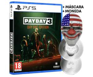 Payday 3 PS5 Day One Edition + mascara + moneda // Collector Edition 99,99€