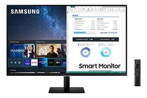 Samsung S27AM500NR - Monitor SMART de 27" FullHD (1920x1080, 60Hz, Wi-Fi, Netflix, Prime Video) Negro