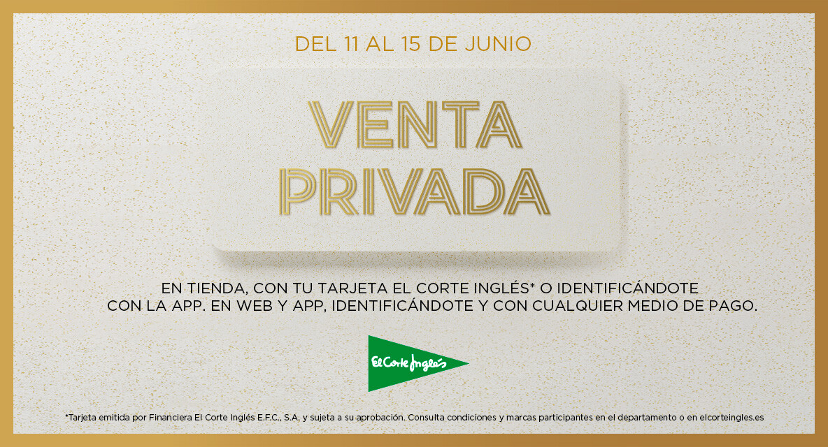 Regresa la venta privada en El Corte Ingles a las 22:00