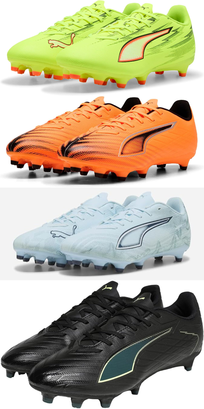 Botas de fútbol PUMA Ultra 6 Play FG/AG (varios colores, tallas de 40 a 47)