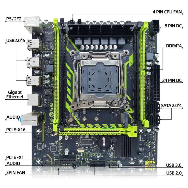 Actualización: Combo Placa+ Xeon 2650 V4
