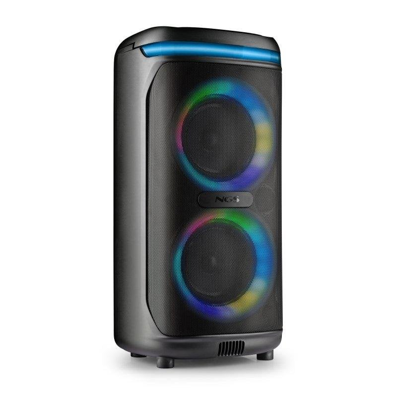 NGS Wild Drip Altavoces Inalámbricos Bluetooth 5.4 400W con luces LED RGB y TWS