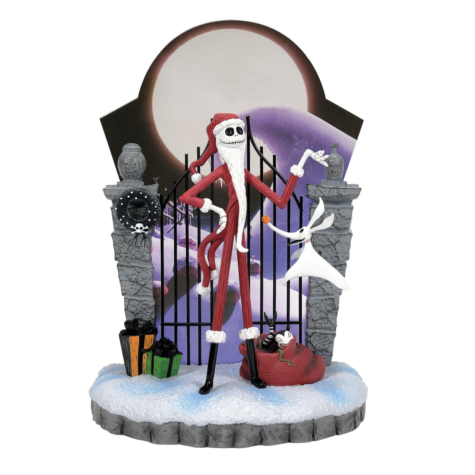 Figura Pesadilla Antes de Navidad con Luz LED 25cm