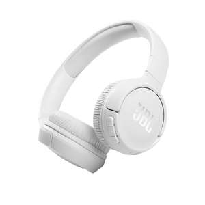 JBL Tune 510BT Auriculares inalámbricos on-ear,(Blanco/Azul/Rosa) Bluetooth, ligeros, cómodos y plegables, hasta 40h de batería, Siri Google