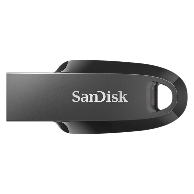 SanDisk Flash USB 3.2 Ultra Curve de 256 GB,Memoria USB hasta 100 MB/s Velocidad de Lectura,Software de recuperación de Datos RescuePRO
