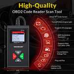 OBD2 escáner, Máquina Diagnóstico Coche Lector de código, Comprobar códigos de Error & Motor luz, con la Prueba de EVAP y el Sensor de O2