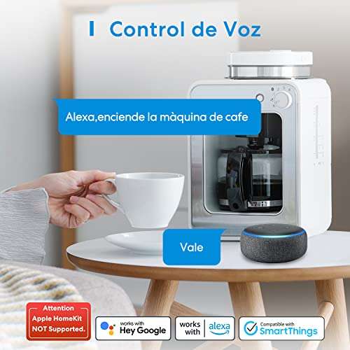 2 Enchufes Inteligentes 16A 3680W, con Control Remoto APP, Compatible con  Alexa y Google , Wi-Fi » Chollometro