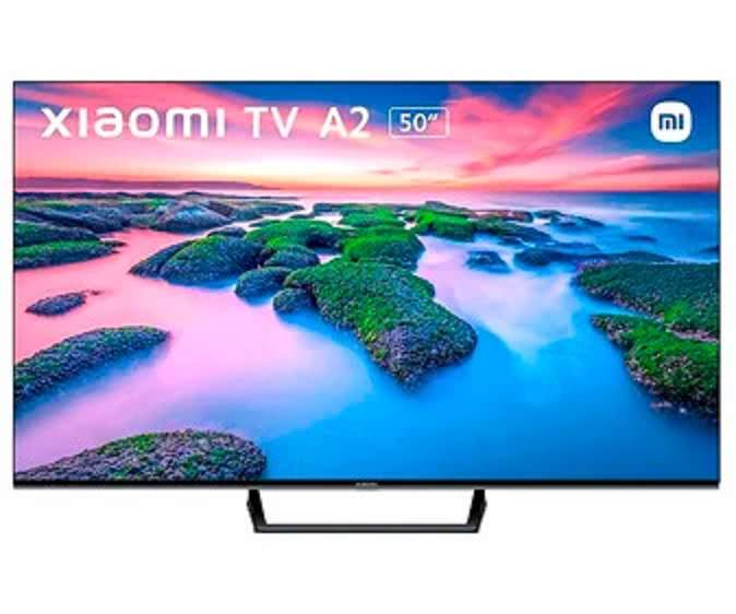 Televisión TV 127 cm (50") LED XIAOMI A2 ELA4801EU 4K, HDR10+, SMART TV, WIFI, BLUETOOTH, TDT T2, USB reproductor, 3HDMI, 60HZ.