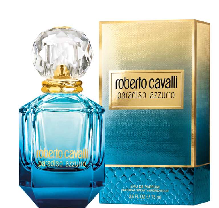 Eau de Perfume Paradiso Azzurro de 75 ml Roberto Cavalli