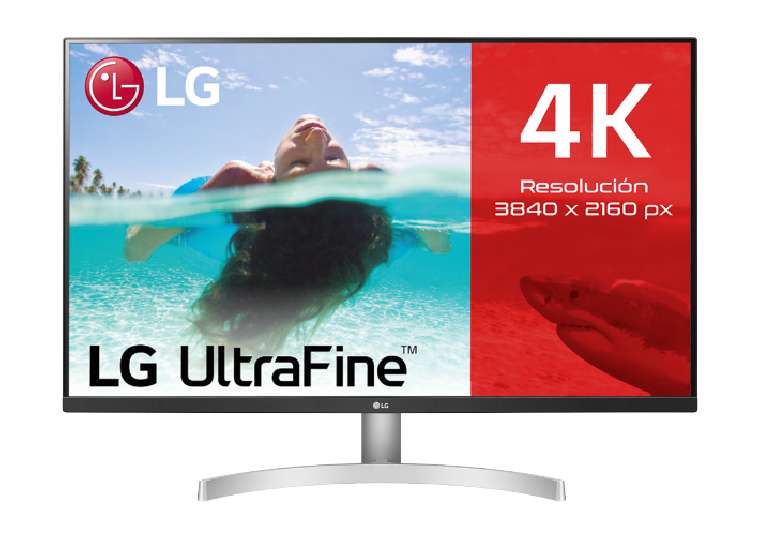 LG 32UN500-W - Monitor 4K UHD LG UltraFine (31,5") + 3 meses de garantía GRATIS