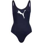 PUMA Women's Swimsuit Bañador de una Pieza, Mujer, MARINO (TALLAS XS-XL) [ROJO - 16.95€]-