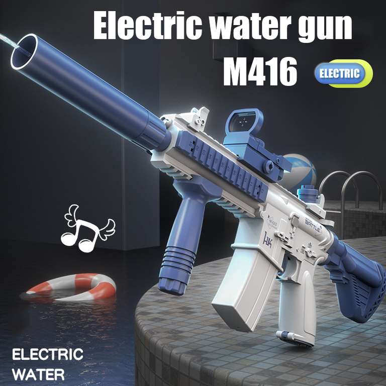 Pistola de agua eléctrica totalmente automática (2 colores)