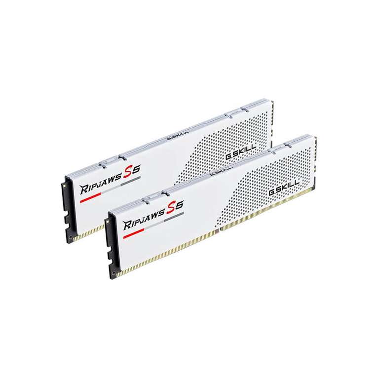 Memoria RAM DDR5 - G.Skill Ripjaws S5 2x16GB 6000MHz CL32 Blanco o Negro (optimizadas para Intel)
